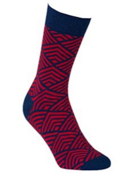 Socks patterned perfect man-casual, Wola