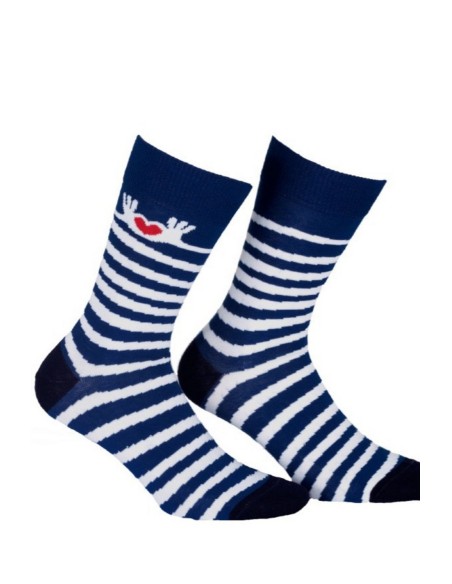Socks patterned perfect man-casual, Wola