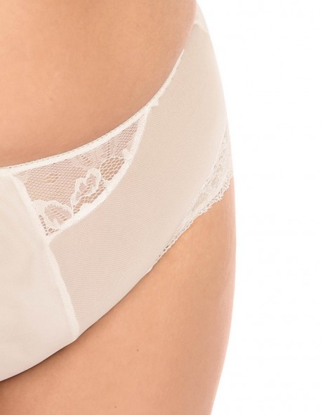 Figi damskie z wysokim stanem nessa Mamma Lace N02