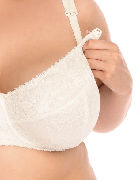 Biustonosz miękki do karmienia nessa Mamma Lace