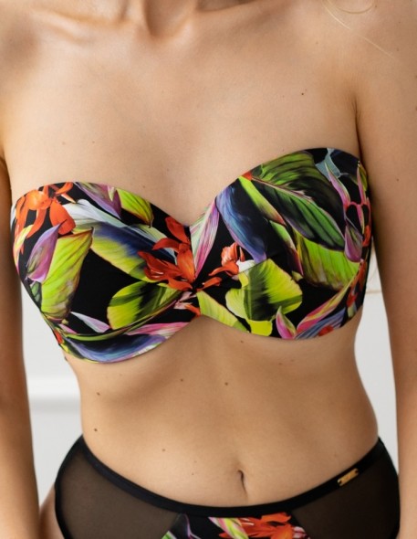 Bra bathing strapless padded Krisline Kostaryka...