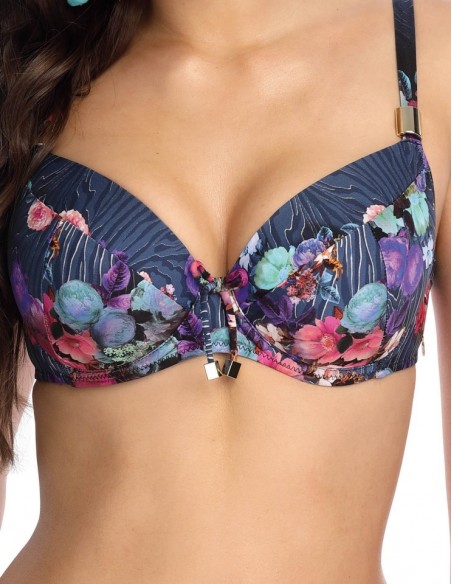 Biustonosz kąpielowy push up Nessa Casablanca