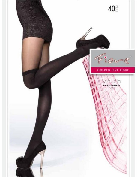 Miguela 40 den rAjstopy, tights Fiore