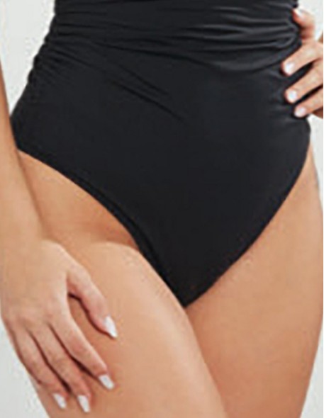 Swimsuit piece strapless black Krisline Beach mhm