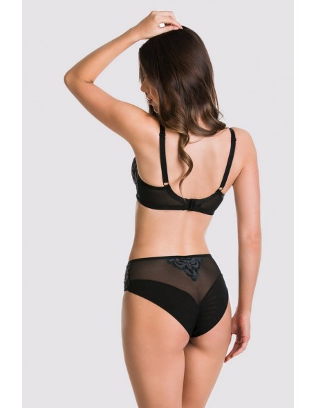 Mediolano biustonosz Roma plunge 19178 czarny...