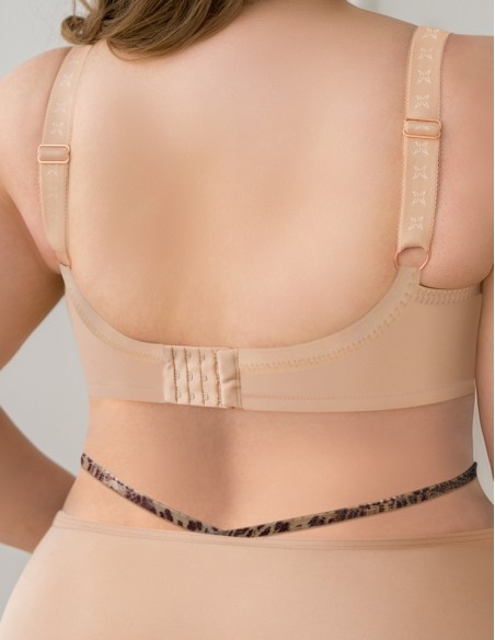 Biustonosz miękki Krisline Cama soft lace z paskami