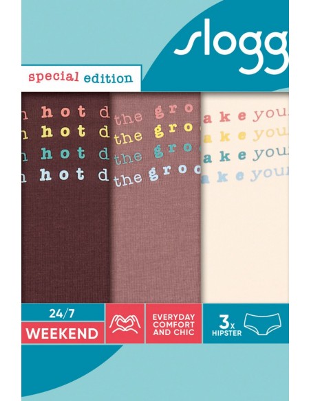 Figi 24/7 WEEKEND HOLIDAY hipster C3P, Sloggi