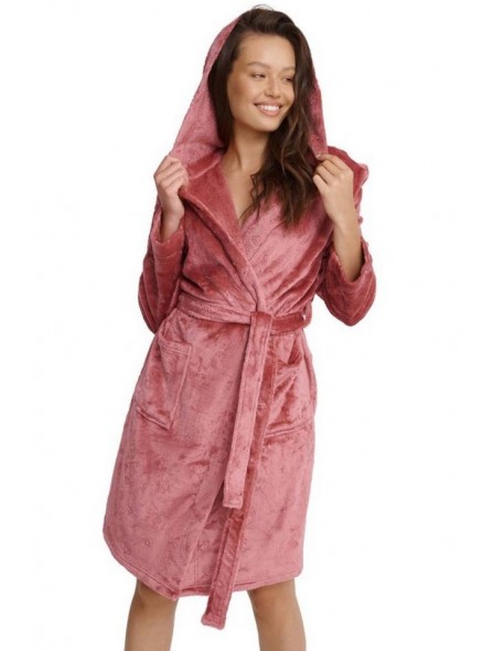 Szlafrok damski Glossy 41066 AW23 Henderson 