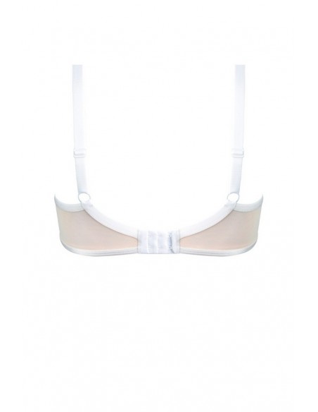 Biustonosz Dots SEMI 19187 white Mediolano