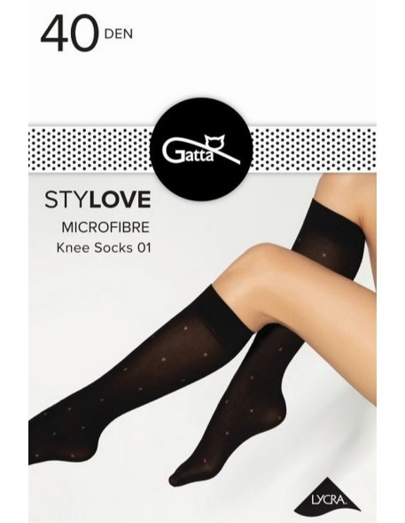 STYLOVE - 01 KNEE MIKROFIBRA 40 DEN Gatta