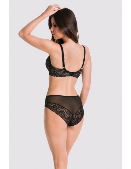 Biustonosz półusztywniany Mediolano Carini 19171 koronkowy