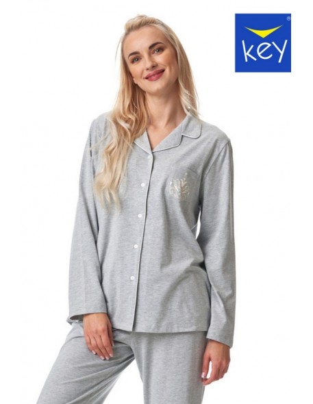 Pajamas LNS 266 B23 S-XL rozpinana Key