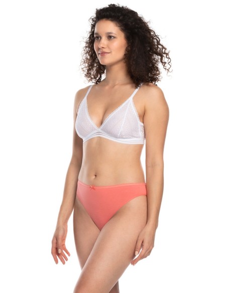 Figi damskie bikini L-129HC-04EX 3-pack, Lama