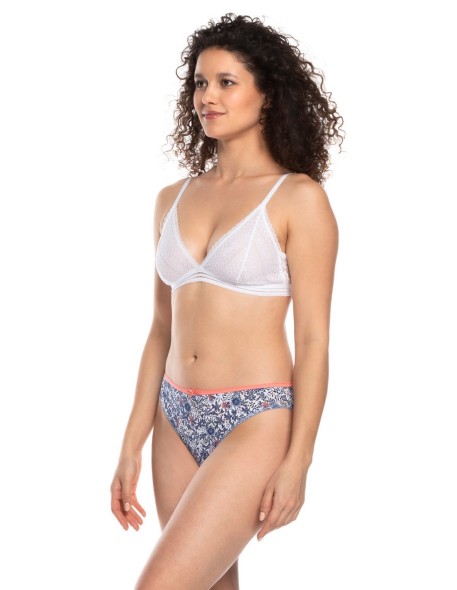 Figi damskie bikini L-129HC-04EX 3-pack, Lama