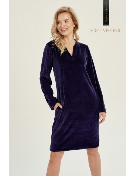 3028 tunika damska welurowa lauren Taro