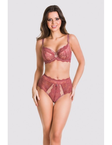 Biustonosz z koronki Mediolano Volare 19184, półusztywniany