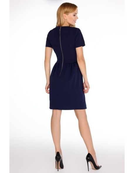 Marelna dress women's short sleeve flared...