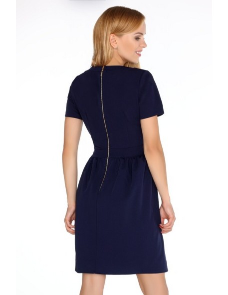 Marelna dress women's short sleeve flared...