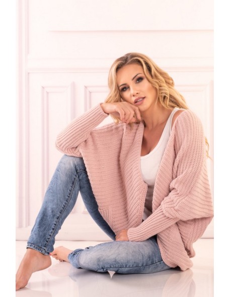 Monaren kardigan damski z długim rękawem...