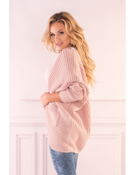 Monaren kardigan ladies' with long sleeve powdery, Merribel