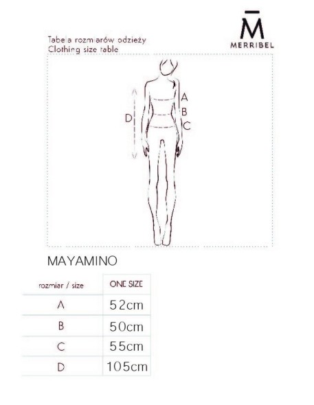 Kardigan mayamino graphite, Merribel