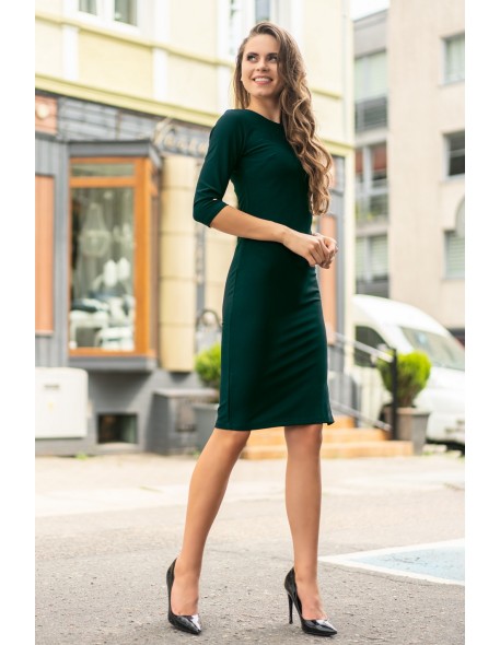 AeRoma sukienka damska ołówkowa z guzikami...