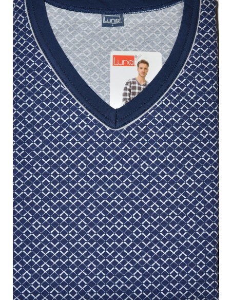 Pajamas men's long sleeves 3xl, Luna 795