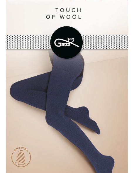 Tights women's smooth with wool Gatta Touch Of...