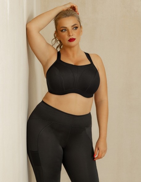 Biustonosz sportowy usztywniany spacer Krisline...