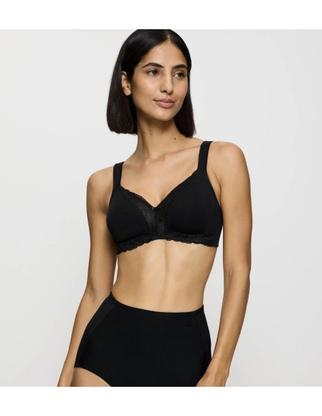 Biustonosz miękki bez fiszbin Triumph Modern Lace+Cotton N