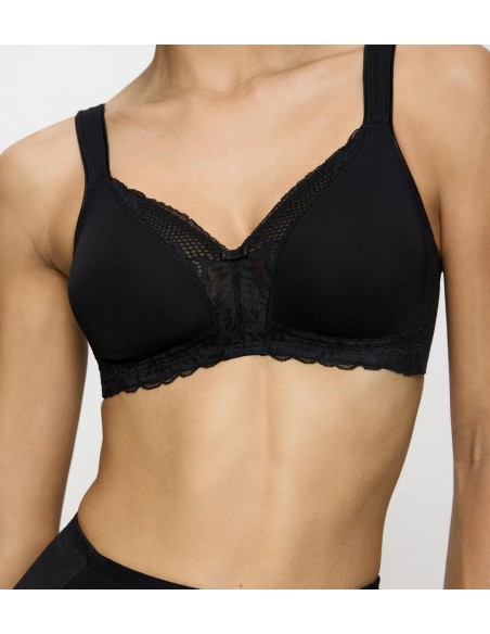 Biustonosz miękki bez fiszbin Triumph Modern Lace+Cotton N