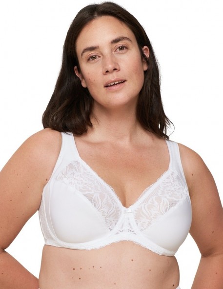 Bra Soft Triumph Modern Lace+Cotton W02 beige 75C 