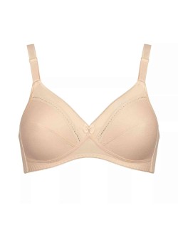 Miękki biustonosz bez fiszbin Triumph Cotton Classic...