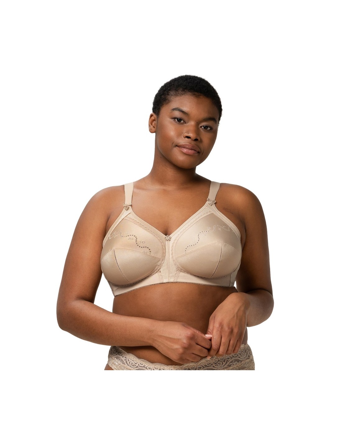 Bra Soft Triumph Doreen + Cotton 01 N black 80C 