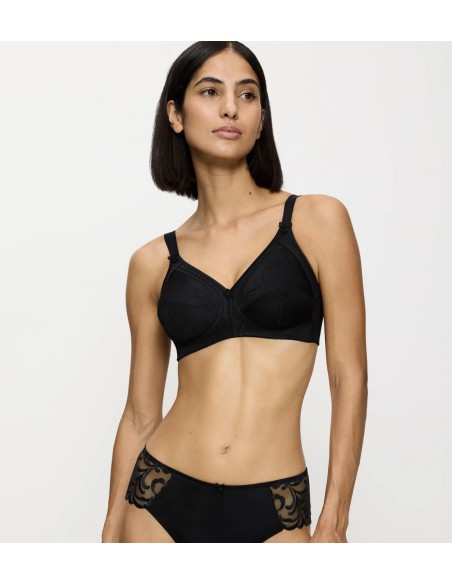 Biustonosz miękki bez fiszbin Triumph Doreen + Cotton 01 N