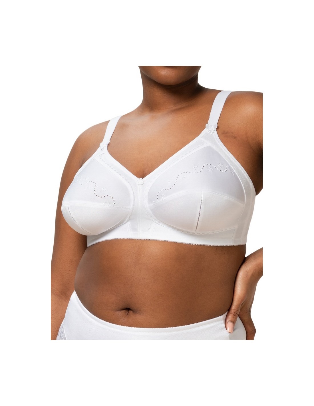 Triumph Doreen +Cotton 01 N Bra Size 44C Skin 10004928