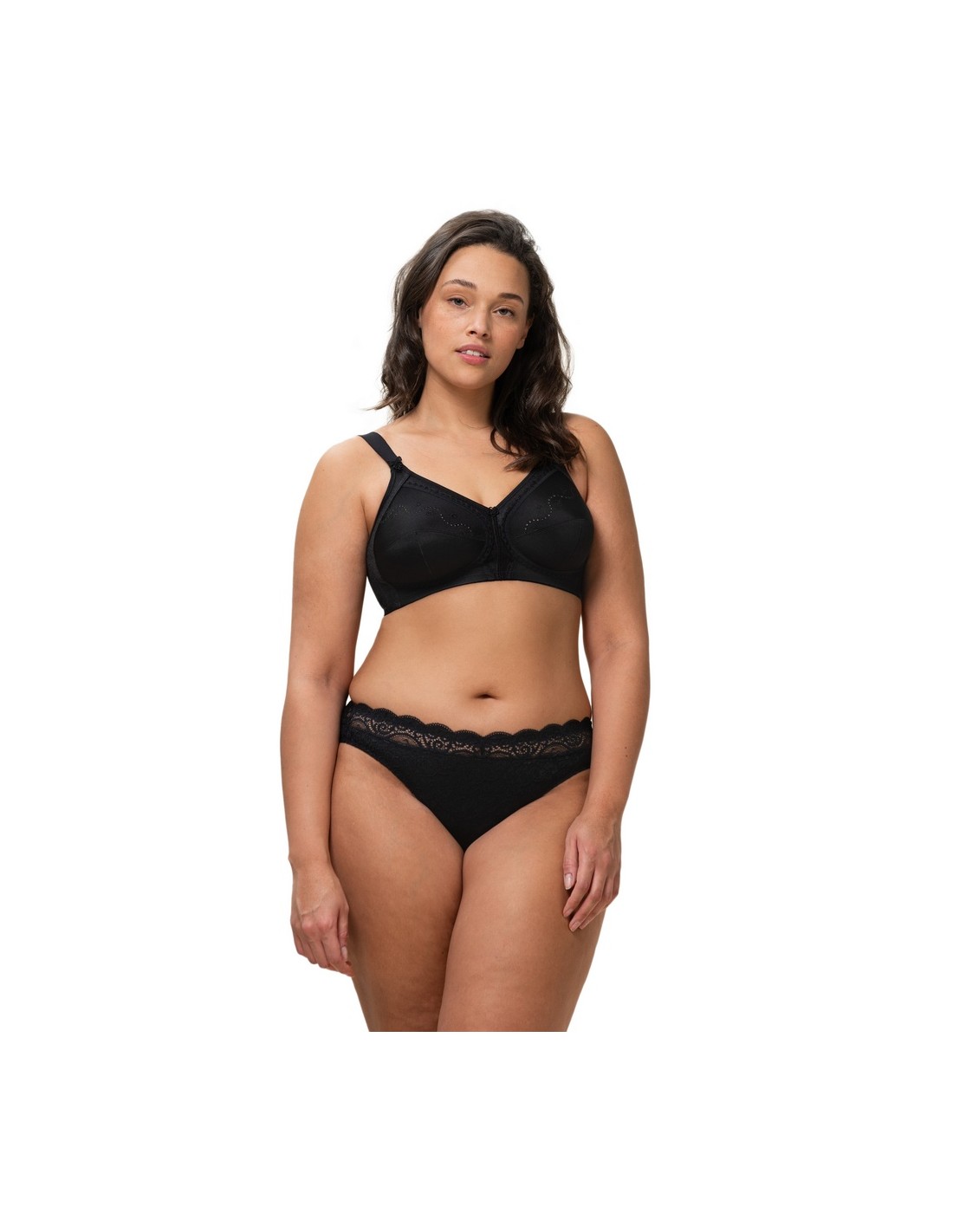 Bra Soft Triumph Doreen + Cotton 01 N black 80C 