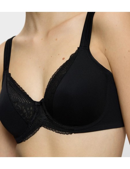 Bra soft with fiszbinami Triumph Modern Lace+Cotton In