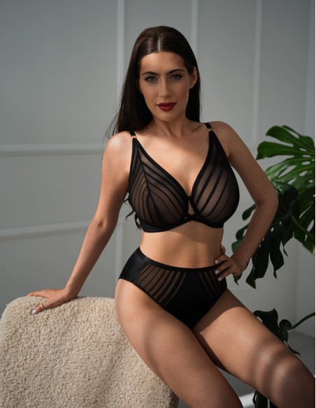 Bra push up plunge Krisline Casual brassiere