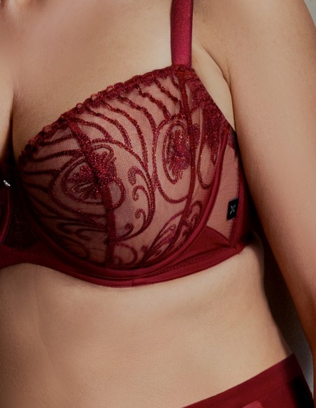 Bra soft half cup Krisline Rubin