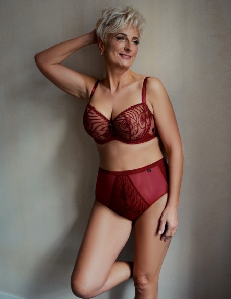 Biustonosz miękki half cup Krisline Rubin 