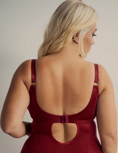 Shirt women's bra soft full cup Krisline Rubin