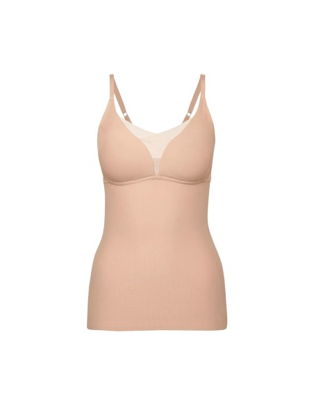 Koszulka modelująca Triumph Shape Smart Bra-Shirt neutral beige