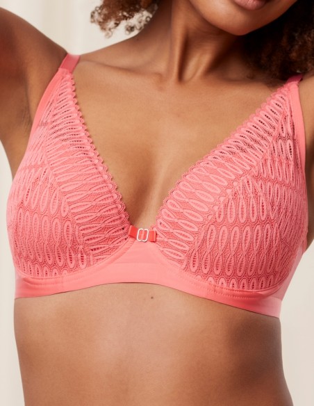 Bra lacy Triumph Aura Spotlight WP coral
