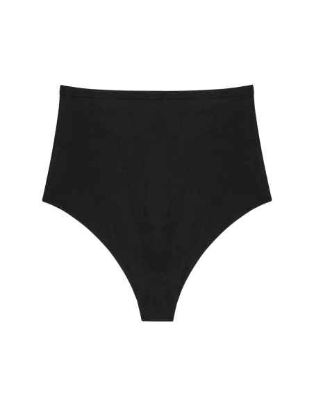 Stringi damskie z wysokim stanem Triumph Shape Smart Highwaist String czarne