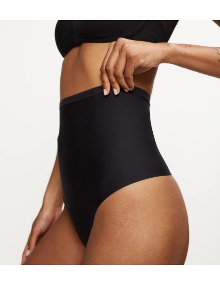 Thongs women's with wysokim stanem Triumph Shape Smart Highwaist String black