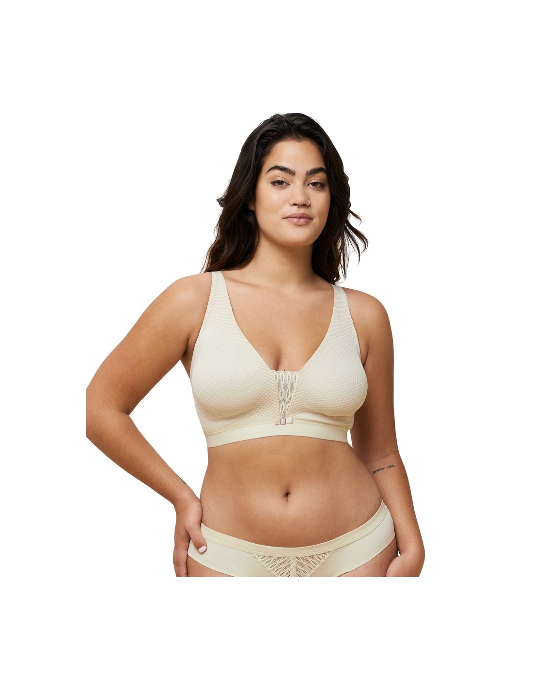 Bra no wire soft Triumph Aura Spotlight N cream 75D 