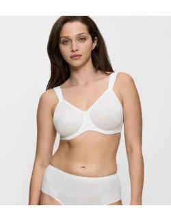 Biustonosz miękki Triumph Essential minimizer W X kremowy 2