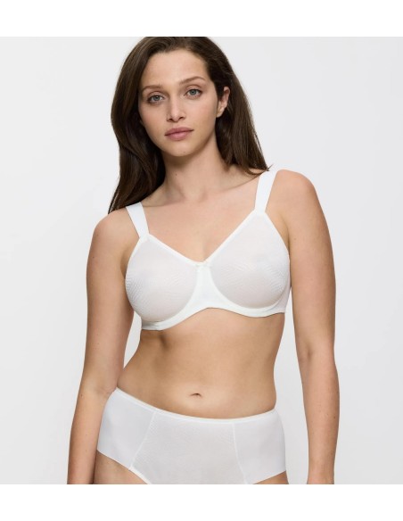 Biustonosz miękki Triumph Essential minimizer W X kremowy