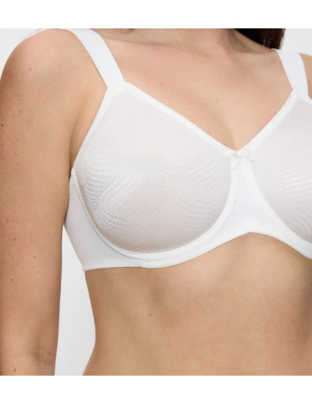 Biustonosz miękki Triumph Essential minimizer W X kremowy